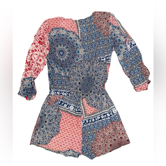 Sanctuary Red White and Blue Romper NWT - Picture 16 of 16